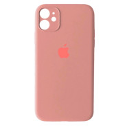 Чохол Silicone Case Full Camera для iPhone 11 Flamingo